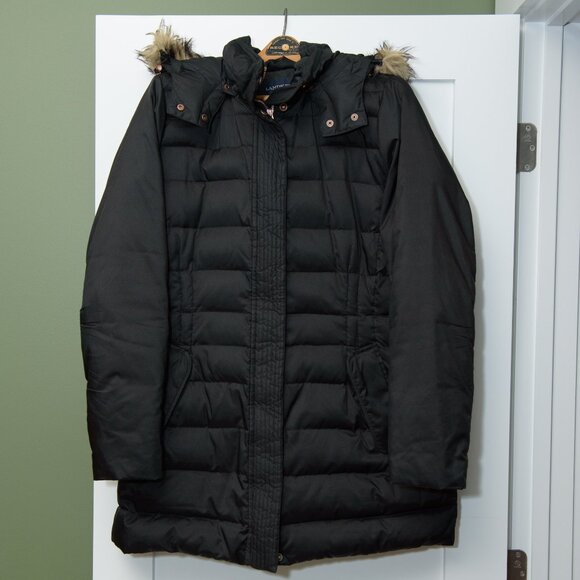 Lands End Down Coat, XL Tall - Picture 1 of 6